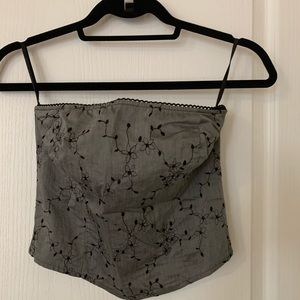 Bebe strapless top